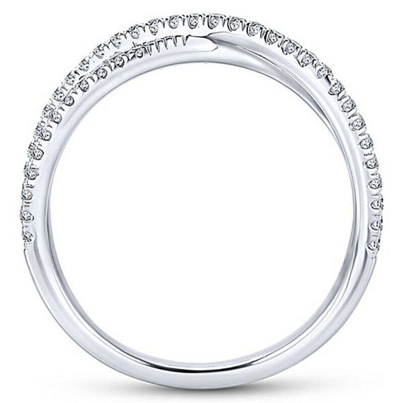 New White Sapphire 925 Silver Ring - Picture 4 of 4